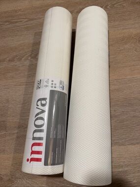 Innova White Textured Wallpaper Rolls